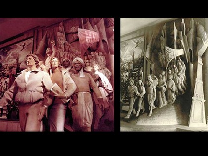 3 Монументальная. Анти-военная демонстрация. Музей Ленина, г. Казань